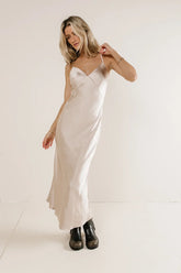 Vanessa Twofer Dress in Champagne -