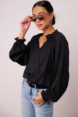 Eva Pleated Blouse -