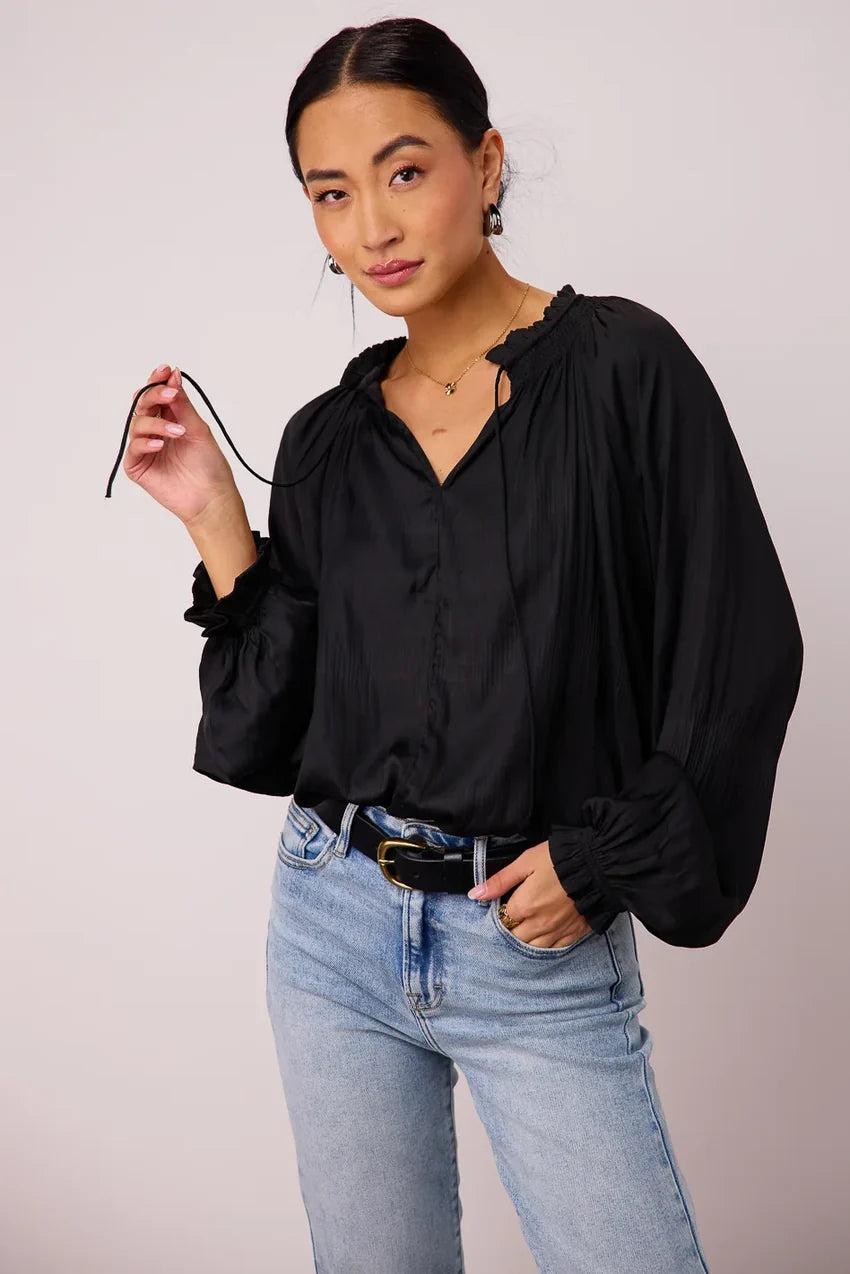 Eva Pleated Blouse -