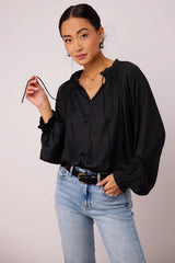 Eva Pleated Blouse -