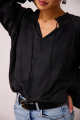 Eva Pleated Blouse -