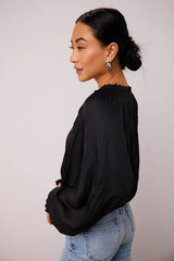 Eva Pleated Blouse -
