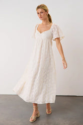 Natalia Floral Embroidered Dress -