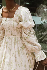 Blakely Floral Smocked Mini Dress -