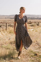 Margaret Floral Midi Dress -