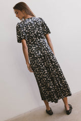 Serena Velvet Midi Dress -