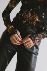 Davina Floral Lace Top -