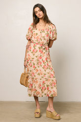 Patricia Floral Midi Dress -