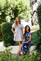 Arlet Smocked Mini Dress -