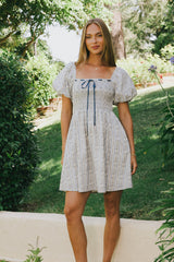 Arlet Smocked Mini Dress -