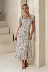 Marlow Maxi Dress in Cream -