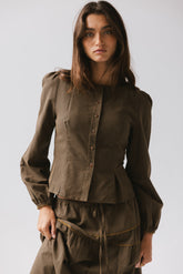 Keira Gingham Blouse -
