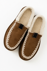 Cecily Platform Slipper in Camel -