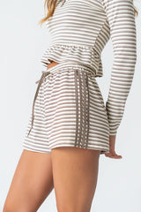 Laylin Striped Shorts -