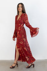 Theo Floral Maxi Dress -