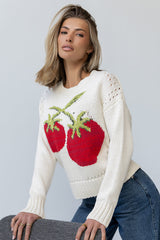Megan Graphic Sweater -
