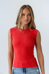 Huxley Tank in Red -