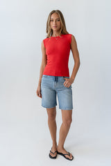 Huxley Tank in Red -
