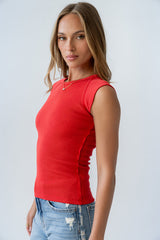 Huxley Tank in Red -
