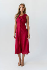 Danika Button Down Maxi Dress -
