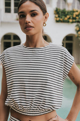 Camille Striped Top -