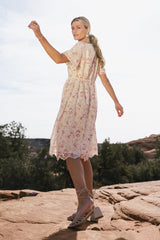 Renee Eyelet Lace Dress