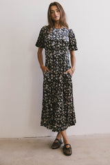 Serena Velvet Midi Dress - 