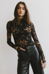 Davina Floral Lace Top - 