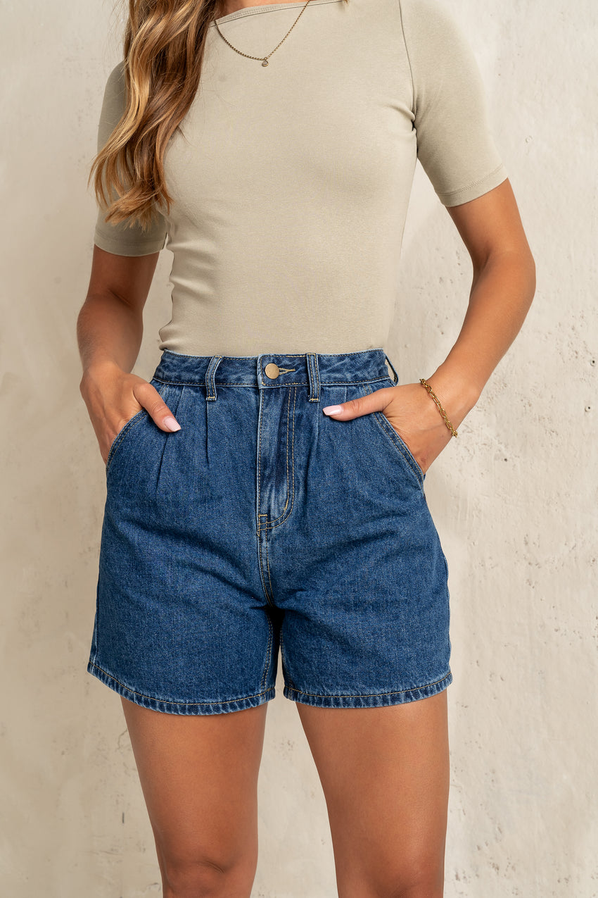 Mabel Denim Shorts - 
